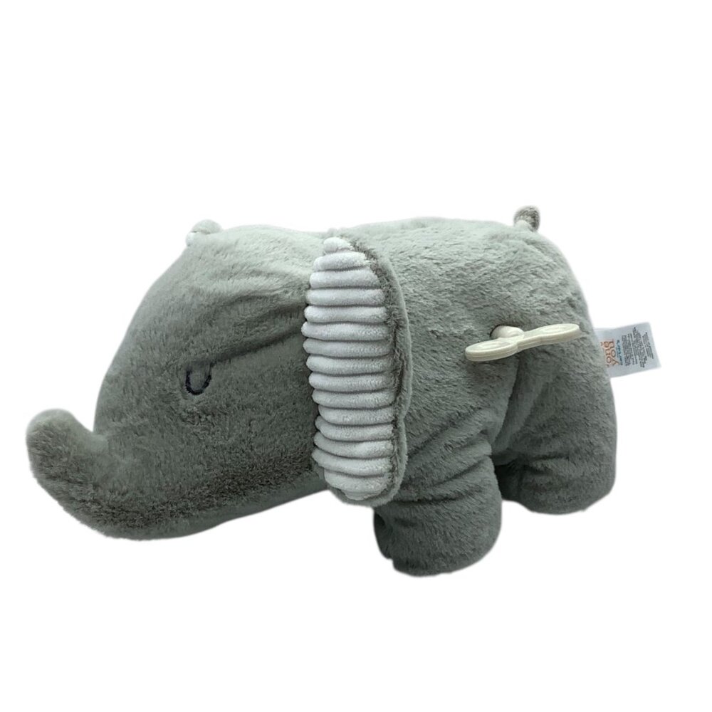Gray Elephant Plush Toy Stuffed Animal Carters Just One You Baby Musical Cuddly